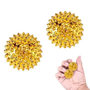 Magnetic Hand Palm Acupuncture Balls, 2pcs Massage Stimulation Needles for Relaxation & Pain Relief, Ideal for Daily Use