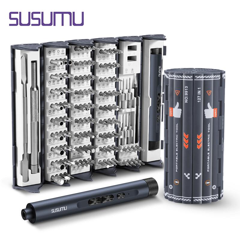 【Clearance Sale】Precision Electric Screwdriver Set | High Torque & LED Light | Strong Magnetic Phillips/Torx Bits — Professional DIY Screwdriver Kit. tool pc Portable detachable bit holder quick car