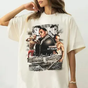 Oversized Kevin Gates T-Shirt, The Amilio Tour Bootleg Rap, Vintage Style Hip Hop Merch, Rapper Fan Gift, Streetwear Apparel, Unisex, Comfort, Cotton