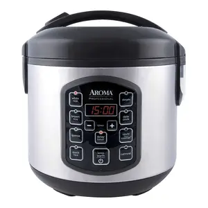 AROMA 2L Smart Multi-Functional Rice Cooker - 8 Cups Cooked Rice, 4 Cups Uncooked Rice, 2.5QT ARC-954SBD - 1 Year Warranty