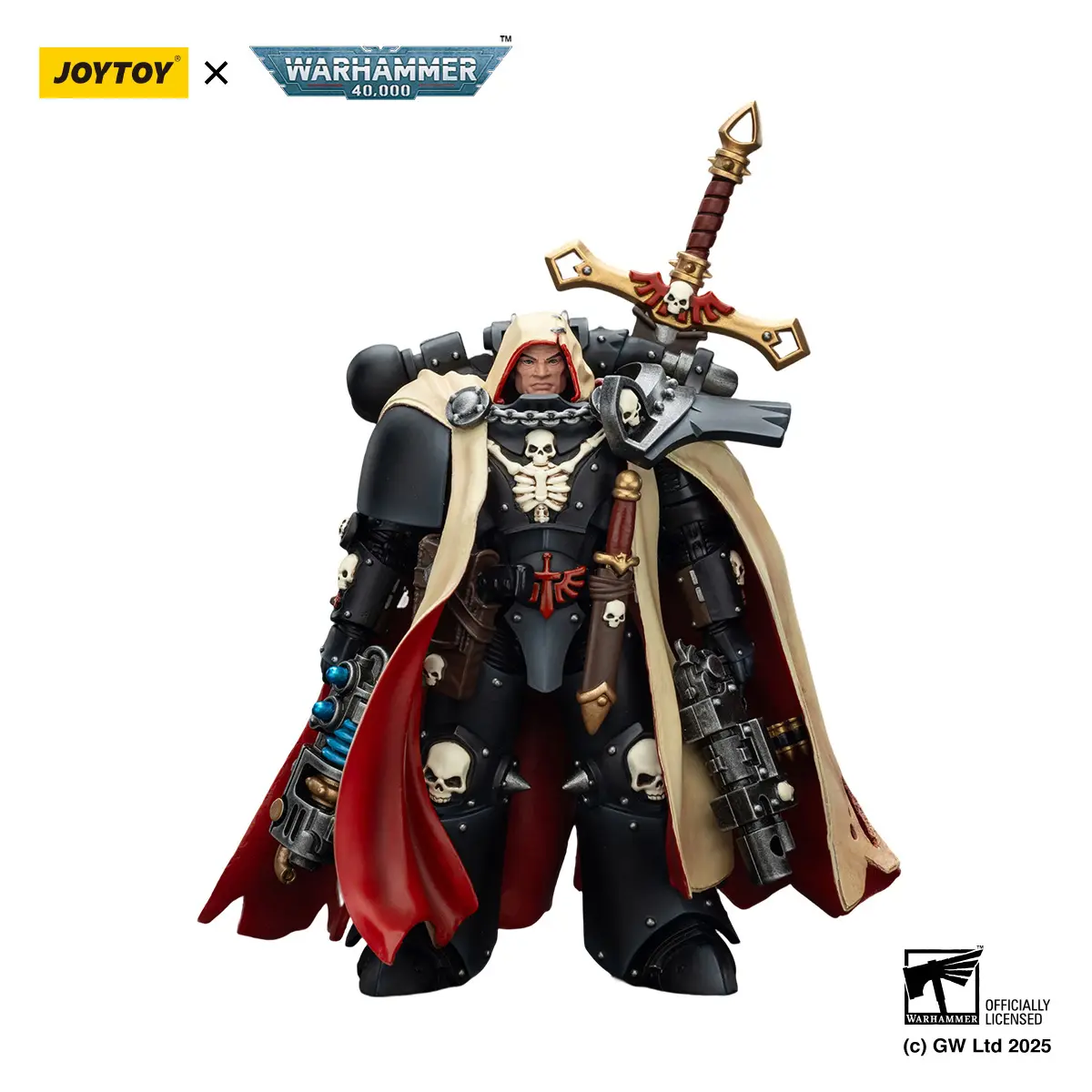 JOYTOY 1/18 High-Detail Chaos Space Marines Cypher Model - Lord of the Fallen, JT01826, High Articulation, Articulated Figurines, Art Toy, Decorative Collectible, Storage & Care Tips Included, Ages 12+