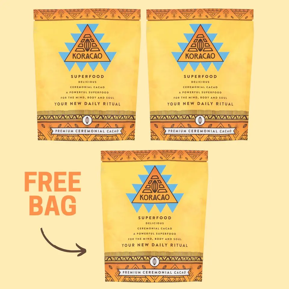 Koracao Ceremonial Cacao (Buy 2 Get 1 Free - 1350g) Koracao Ceremonial Cacao (Buy 2 Get 1 Free - 1350g)