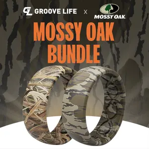 Groove Life x Mossy Oak Ring Bundle - Bottomland & Blades Camo Ring Set