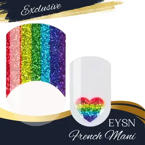 Clearly Love French Nail Wraps