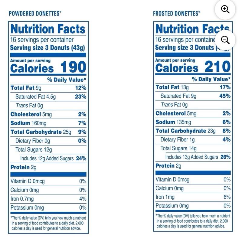 Donettes Variety Pack Donuts, Snack Size, 1.5 oz., 32 pk.