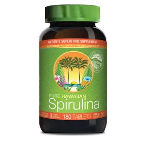 Hawaiian Spirulina 3 A Day 1000mg Tablets - 180ct