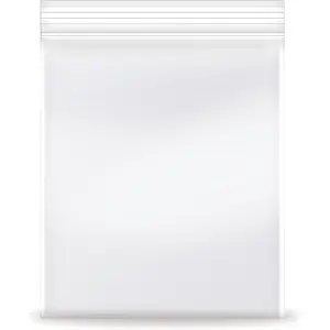 2''x 3'', (Pack of 200) Small Clear Poly Zipper Bags, Reclosable Zipper Lock Storage Plastic Bags for , Beads, Screws & Small Items