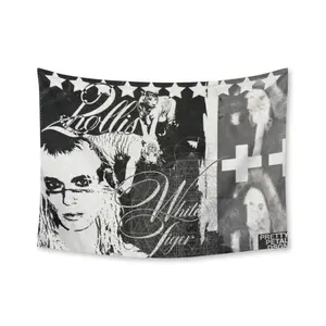 2-hollis Star Tapestry Funny Tapestries Durable Man Cave Wall Flag for College Dorm Room Decor Outdoor Party Banner Tree Design