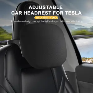 CANLER Car Neck Pillow for Tesla Model 3 / Y, Premium Tesla Model Y Accessories 2024