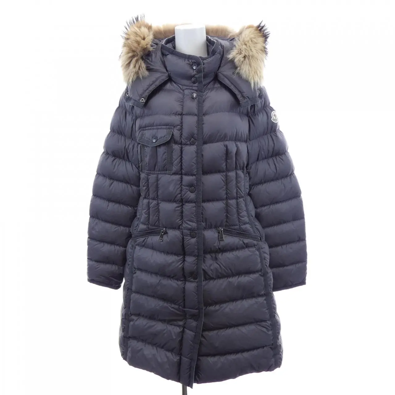 Pre-owned MONCLER Nylon Small Leather Goods HERMIFUR Down Coat