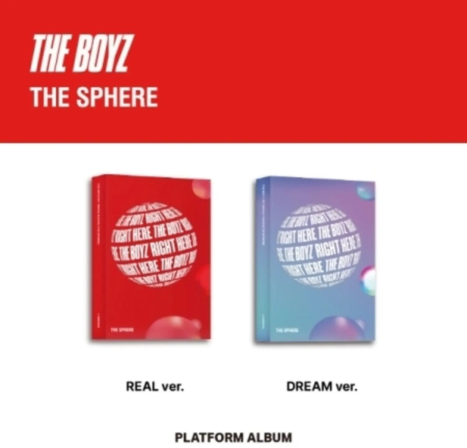 The Boyz - The Sphere - Platform Version - incl. Mini QR Card, Selfie Photocard + Official Photocard  [DISCLESS DIGITAL] Photos, Asia - Import