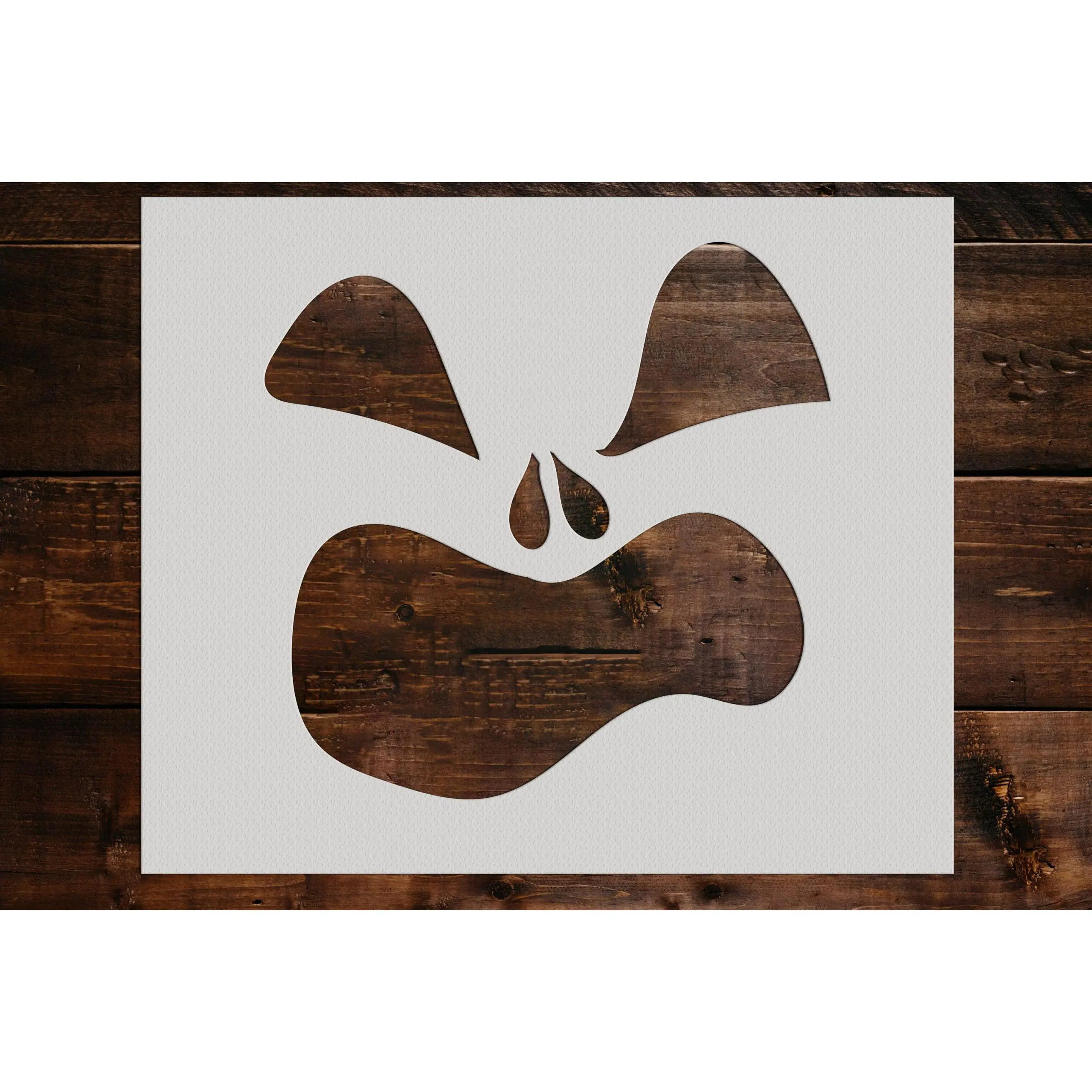 Pumpkin Face Stencil - Art and Wall Stencil