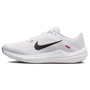 Nike Air Winflo 10 Men's Low-Top Running Shoes with Cushioning and Breathability in White and Black