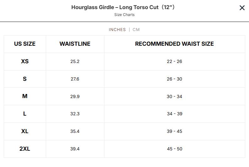 Sculpt Touch 12" Long Torso Cut Coreheat Sweat Girdle Tummy Tuck Shapewear with Waistband for Women's Abdominal Binder and Waist Trainer SpringStatements Fit Womenswear Belt Adjustable