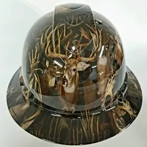 Wet works imaging Full Brim Hard Hat custom hydro dipped