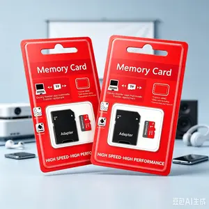 SD Memory Card for Dash Cams, 2 Sets Micro TF SD Cards for Mobile Phones, Durable MicroSDXC Card for Car Audio, 1TB SD Card for Surveillance Cameras, Micro SD Card with Adapter for PC & Reliable Storage