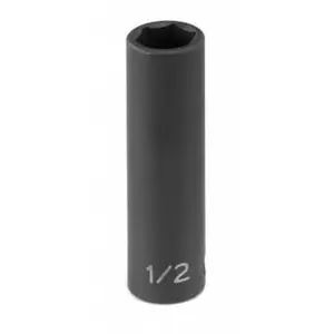 Grey Pneumatic Corp.  .38 in. Drive x 20MM Deep, Impact Sockets, High Torque, Increased Strength