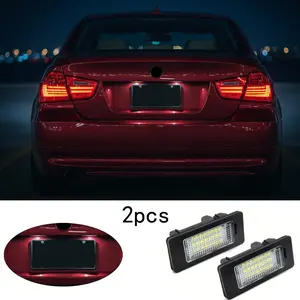 💡🚗 2 Pcs 6500K Error-Free LED License Plate Light | For BMW E90/E60/F30 ✅ Premium Material Long Lifespan ✅ Self-Installation No Modification ✅ Day-Night Clear Illumination | Quality Choice!