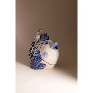 Delft Fish Teapot