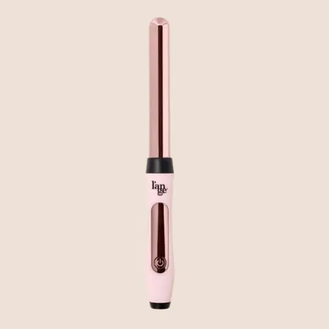 L'ANGE HAIR Le Curl Titanium Curling Wand - Clip-Free Professional Curling Iron for Long-Lasting Curls on All Hair Types