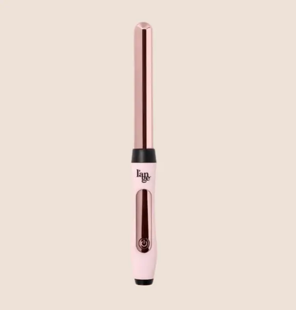 L'ANGE HAIR - Le Curl Titanium Plug-In Heated Curler - 1-Inch Clip-Free Wand with Handle, Professional Beauty Product for All Hair Types (Tighter Styles, Beach Waves), Hair Curlers, Curling Irons