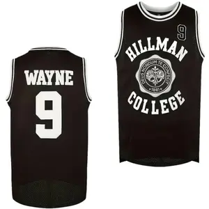 Summervibes Men's #9 Basketball Jersey Breathable Loose Fit S-3XXL Embroidered Letter & Number All-Season Machine Washable Sportswear for Basketball Training Running Casual Streetwear & Team Apparel
