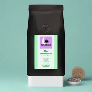 Luna Bean Mint Flavored Premium Coffee - Natural Coffee Bean for Coffee Lovers