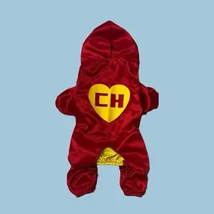 Chapulin Colorado Disfraz para mascotas perros Onesie