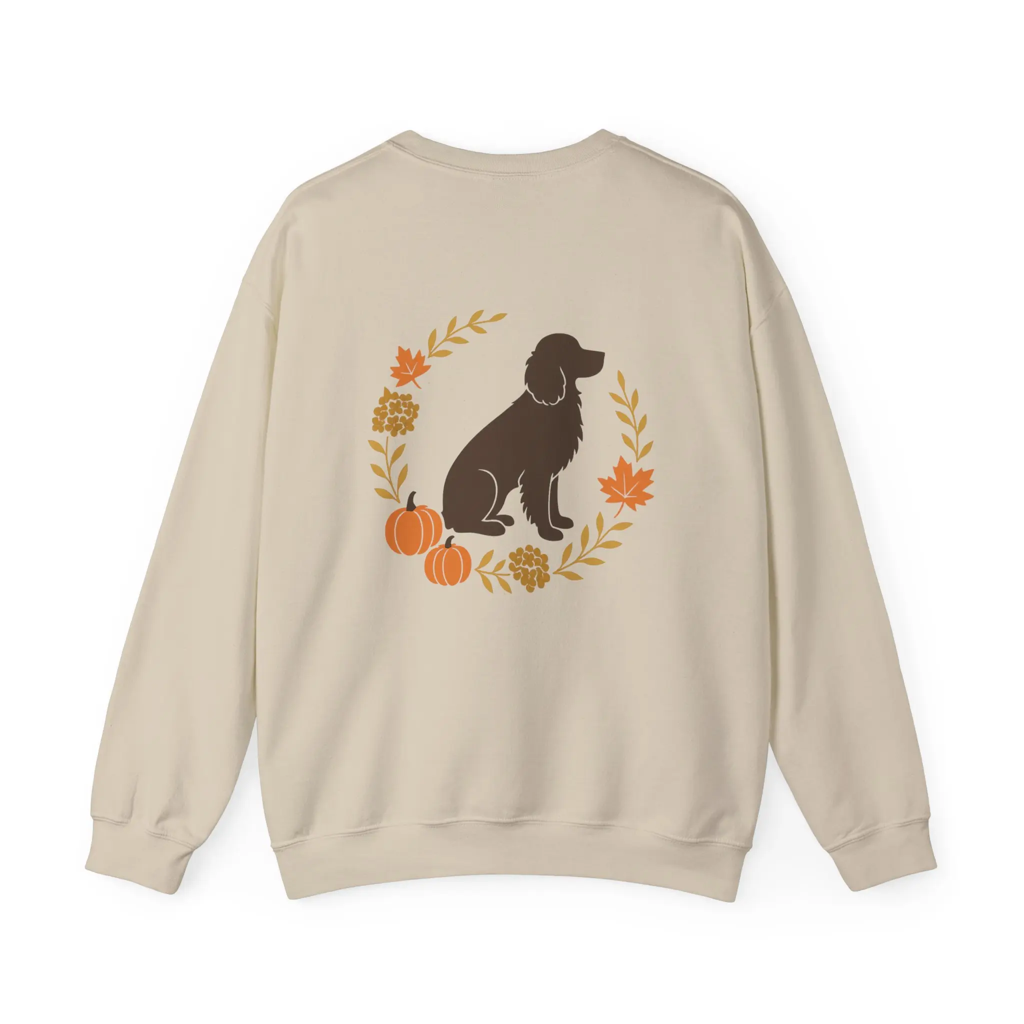 🍂 Preppy Spaniel Society Pumpkin Boykin Sweatshirt Cozy Dog Lover Sweatshirt, Fall Fashion, Pet Adoption Fundraiser, Dog Mom Gift, Casual Everyday Wear, Unisex Crewneck