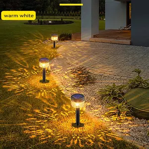 Solar Powered Pathway Light, Waterproof Solar Garden Light, Outdoor Decorative Light for Garden, Patio & Yard