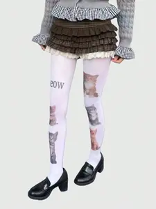 Women's Solid Color Catsuit Stockings, Elastic Slim Fit Design, Soft Fabric, All Season Comfort, Perfect for Festivals & Parties