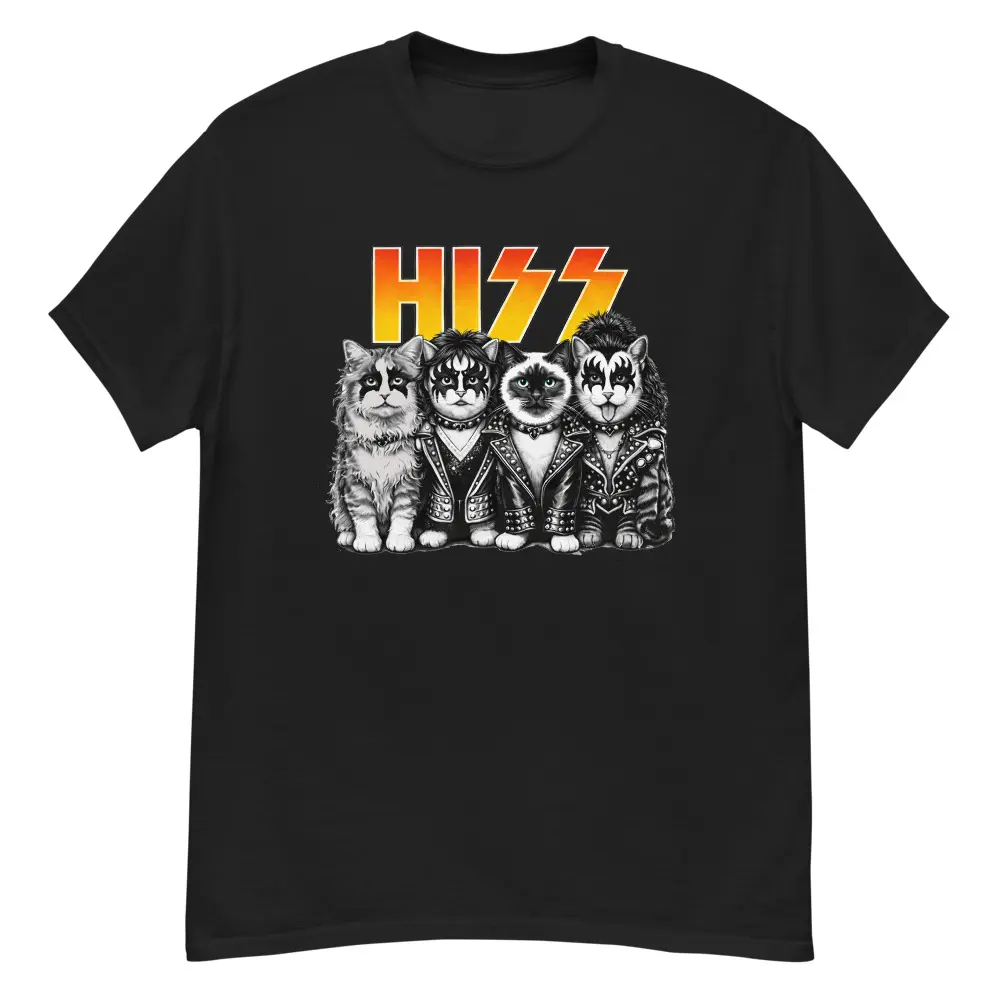 Hiss Graphic Unisex Graphic T-Shirt 100% Cotton