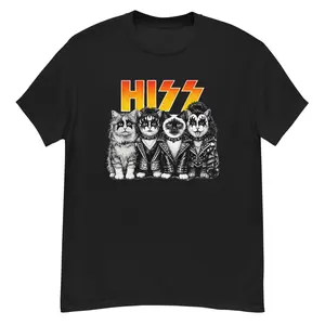 Hiss Graphic Unisex Graphic T-Shirt 100% Cotton
