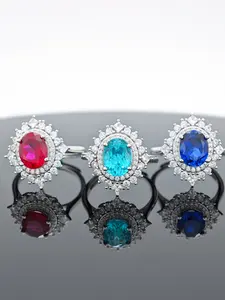 Colorful Stone Accent Rings