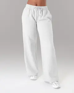 ALPHALETE Women's Long Staple Pant - Heather Grey