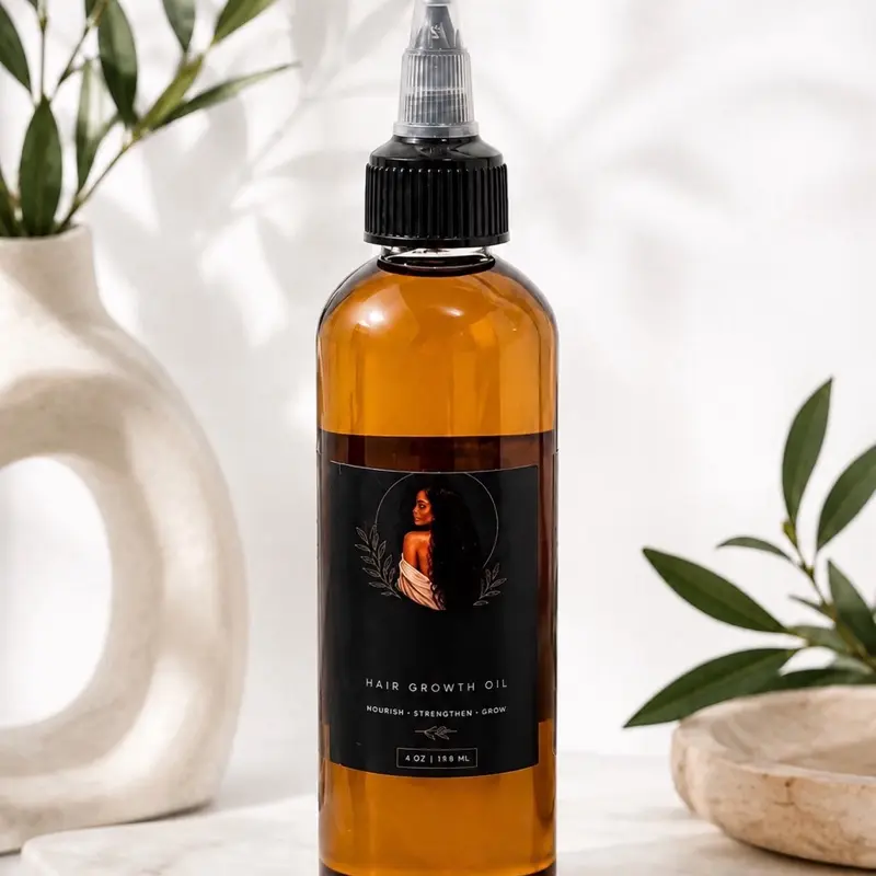 Hair Oil for Faster Thickening, Weak Strand Strengthening (for Women, Men)