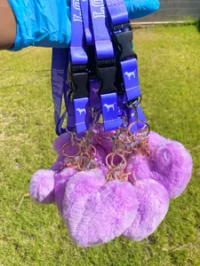 Purple Love Lanyard