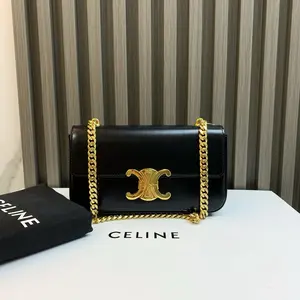 Pre-owned Celine Leather Shoulder Bags 7.8'' R13969 Shoulder Bag C6844987160 0222 T1 Chloe