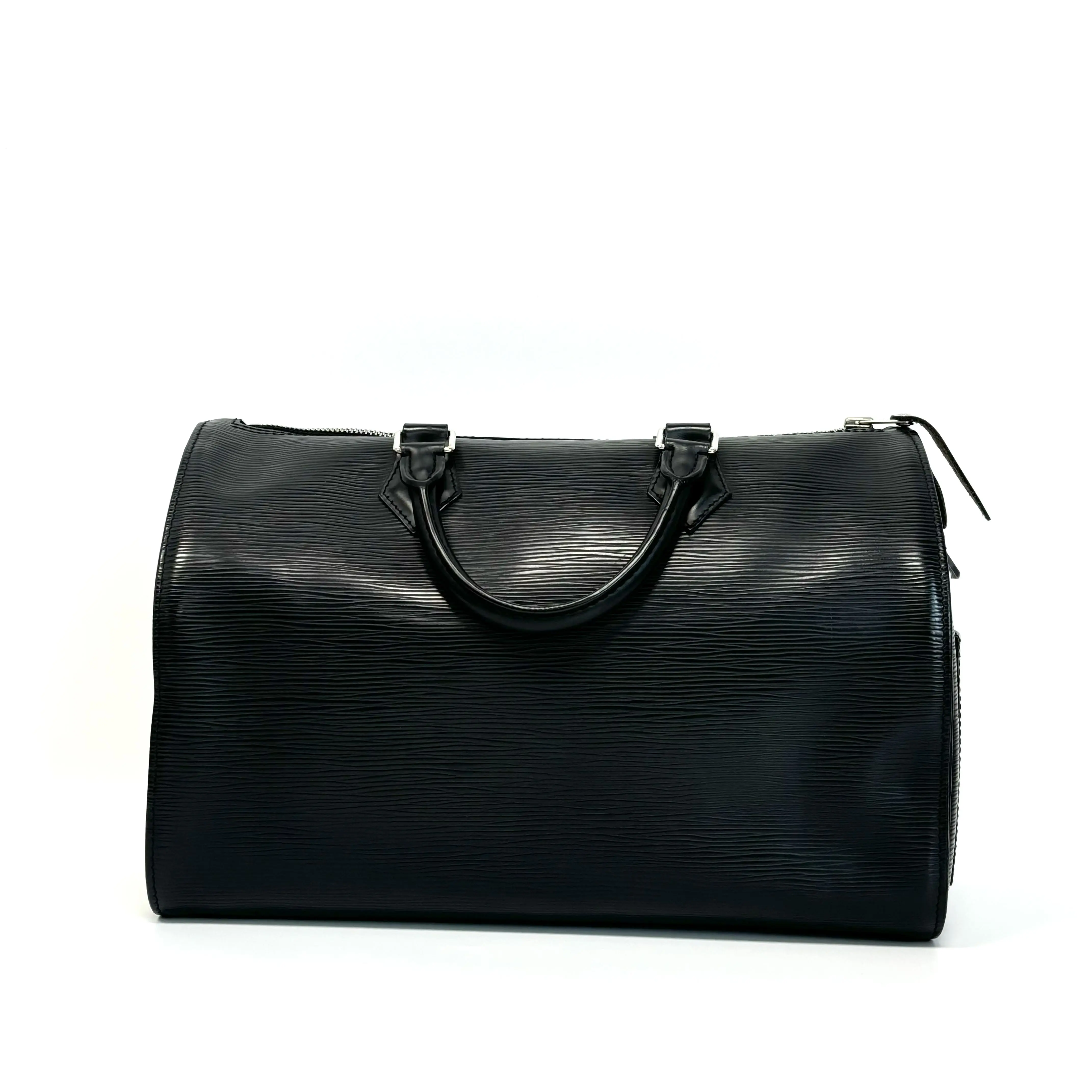 Pre-owned Louis Vuitton Speedy 35 Epi Leather Boston Bag 2011, 35cm, Casual Luggage, Travel Bag, Zip Closure, Handle, 22604132