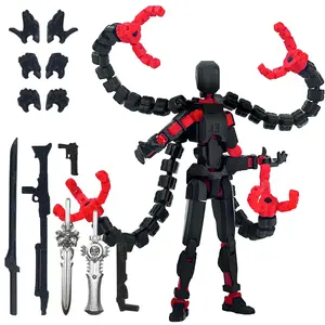 Already Assembled T13 Action Figure Accessories,Dummy 13 T13 Multi-Jointed Movable,for Collectors Desktop Decorations t-13 Movability 3D Printed Toys