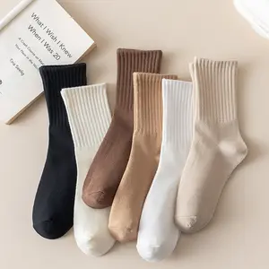 Women's 10 Pairs Socks Cotton Sock Cute Casual Socks ,Women's Crew Socks  Ladies Multicolor Casual Breathable, All-Season Womenswear Comfort