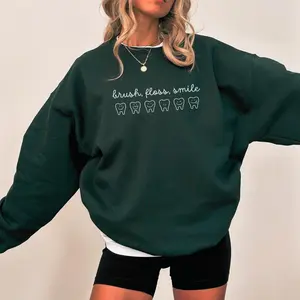 Dentist Sweatshirt Dental Hygienist Gift for Dental Student Crewneck Dental Assistant Sweater Teeth Dental School Gift
