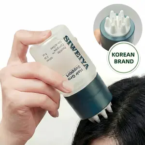 Korean Hair Growth Scalp Serum (Unisex) - Daily Scalp Care with Peptide Complex for Thinning Hair, Supports Fuller-Looking Strands, Plant-Based Bio-Active Formula to Strengthen Roots & Soothe Scalp