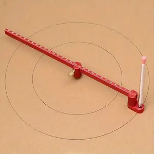 300mm Aluminum Alloy Scribing Circle Ruler, Woodturning Divider Callipers, Hand Measuring Tool for Bowls, Lathe Work and Woodworking Projects