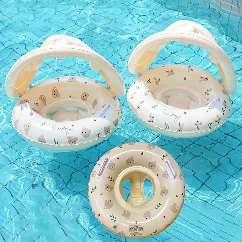 Inflatable Swim Ring Float - Durable PVC Pool Ring for Summer Fun & Water Sports | Relaxing Pool Accessory