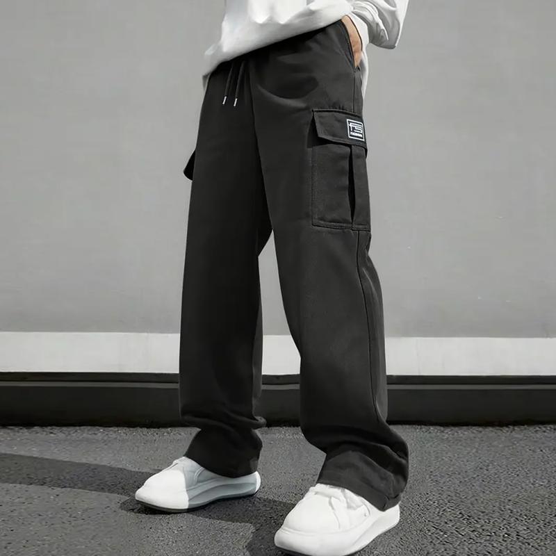 Men's work pants, 3 pack, multiple side pockets, all-season versatile work pants, suitable for hiking, construction work, and everyday wear