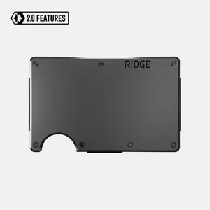 Ridge Wallet 2.0 | Slim RFID Blocking Metal Wallet | Minimalist Front Pocket Card Holder | Aluminum Titanium Carbon Fiber | Everyday Carry | Best Gift | 100K+ 5-Star Reviews tiktokshopspringglowup