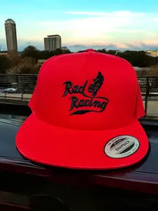 Rad Racing - Womens Mens Trucker Hat - Embroidery Design