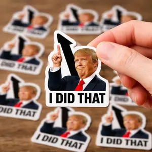 Trump I Did That Stickers - 2, Gas Pump, Anti Trump Decal, Price Stickers1
