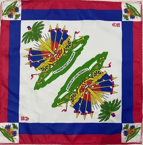Original Haitian Flag Bandana (Mouchwa)